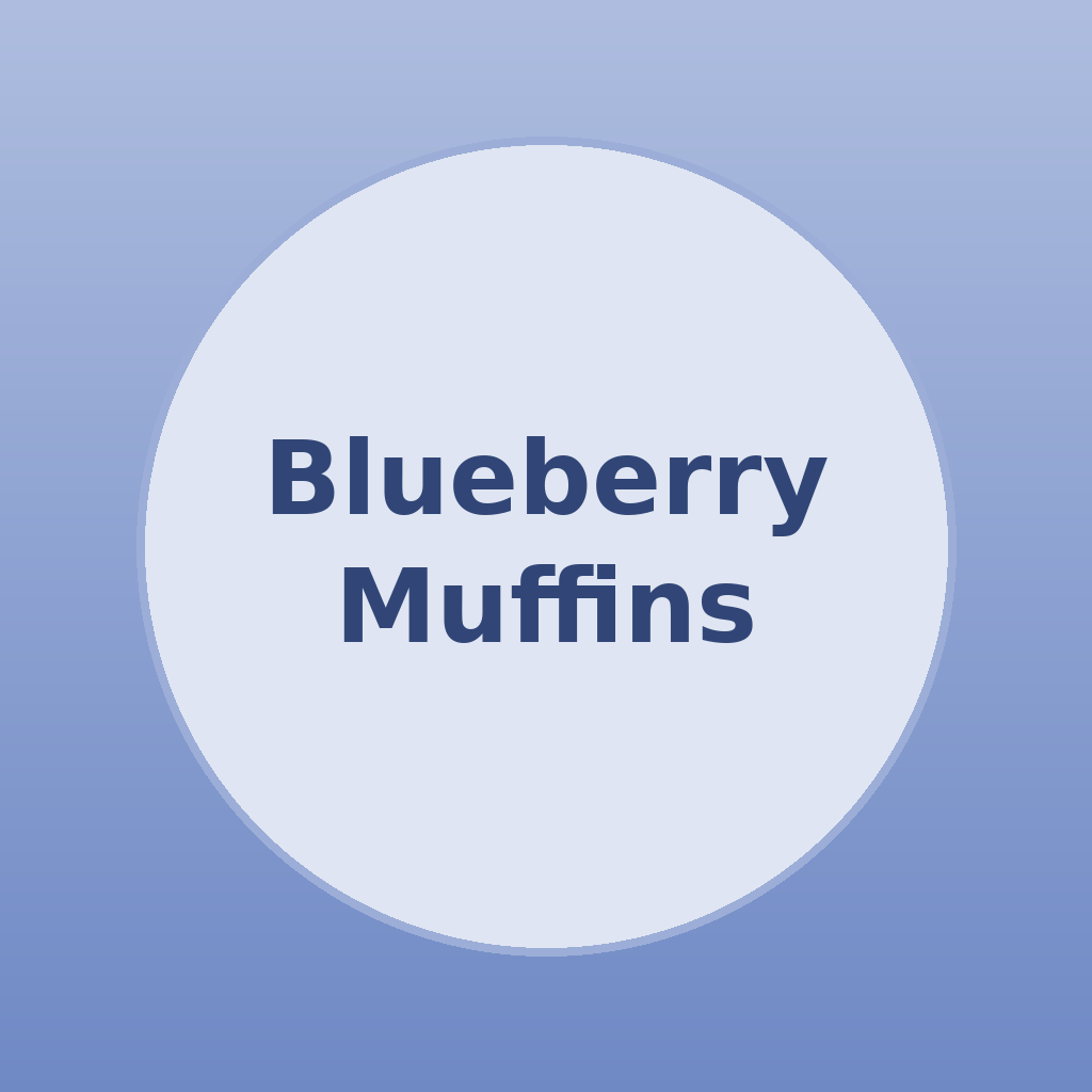 Blueberry Muffins (Single)