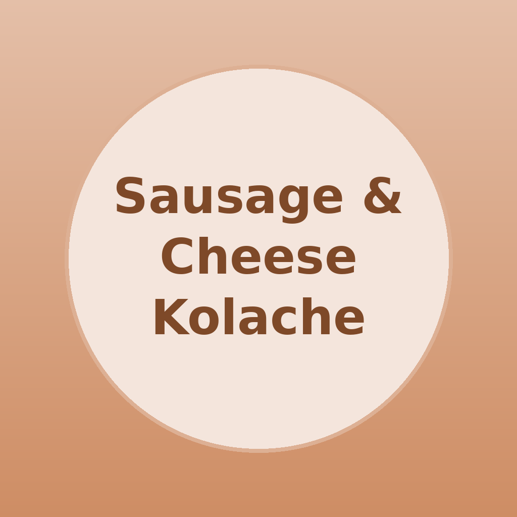 Sausage & Cheese Kolache (Single)